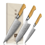 TIVOLI Damascus Kitchen Knife Set
