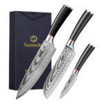 Sunnecko Damascus Knives Set