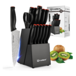 Damascus Pattern 15-Piece Kitchen Knife Set