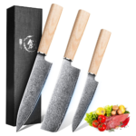 ROCOCO Damascus Chef Knife Set